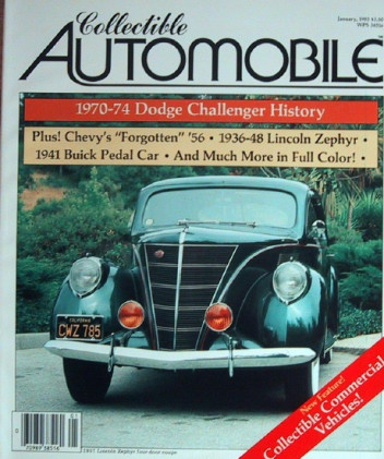 COLLECTIBLE AUTOMOBILE 1985 JAN - #5 CHALLENGER Spcl.